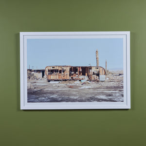 Salton Sea Framed Photograph by Steven Clouse