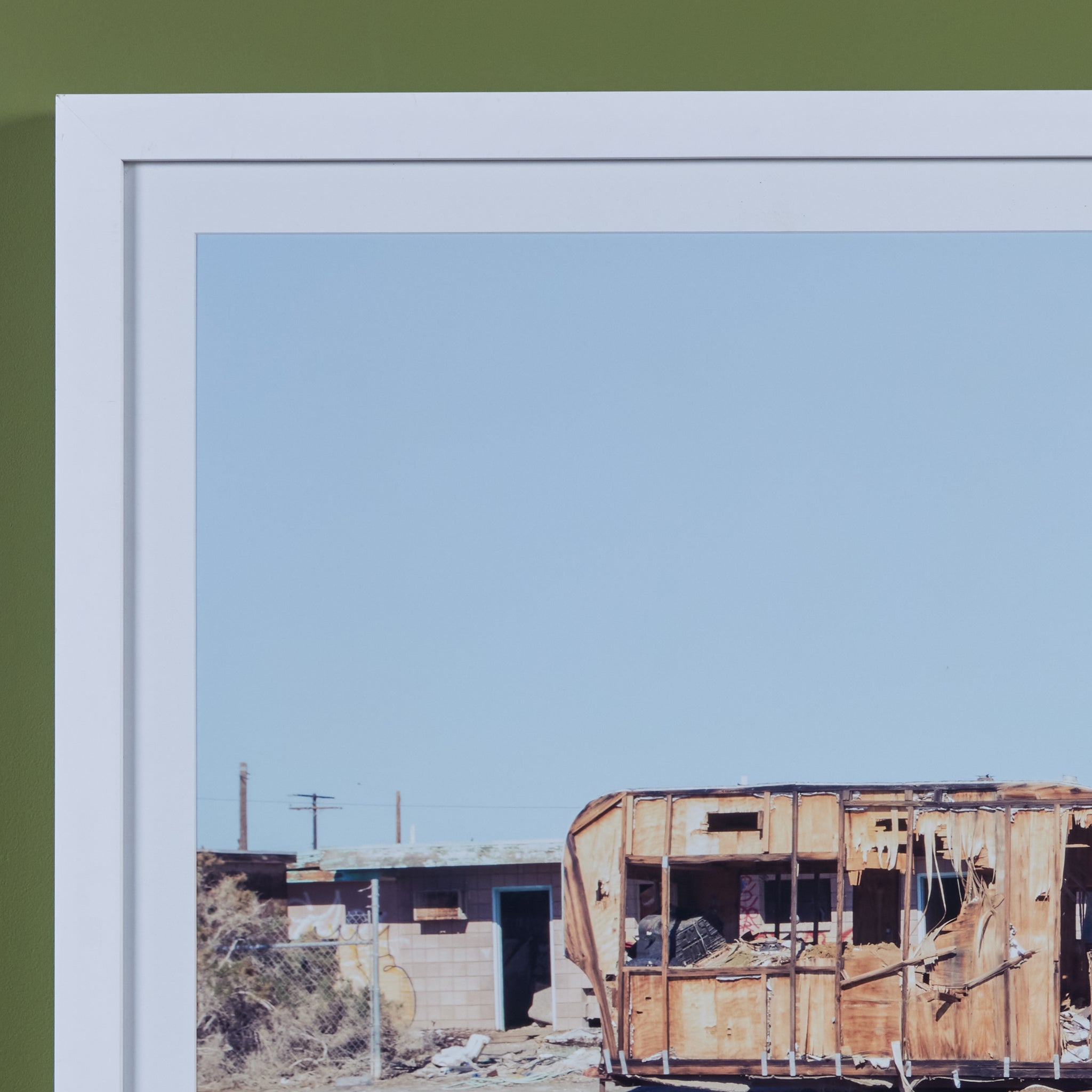 Salton Sea Framed Photograph by Steven Clouse