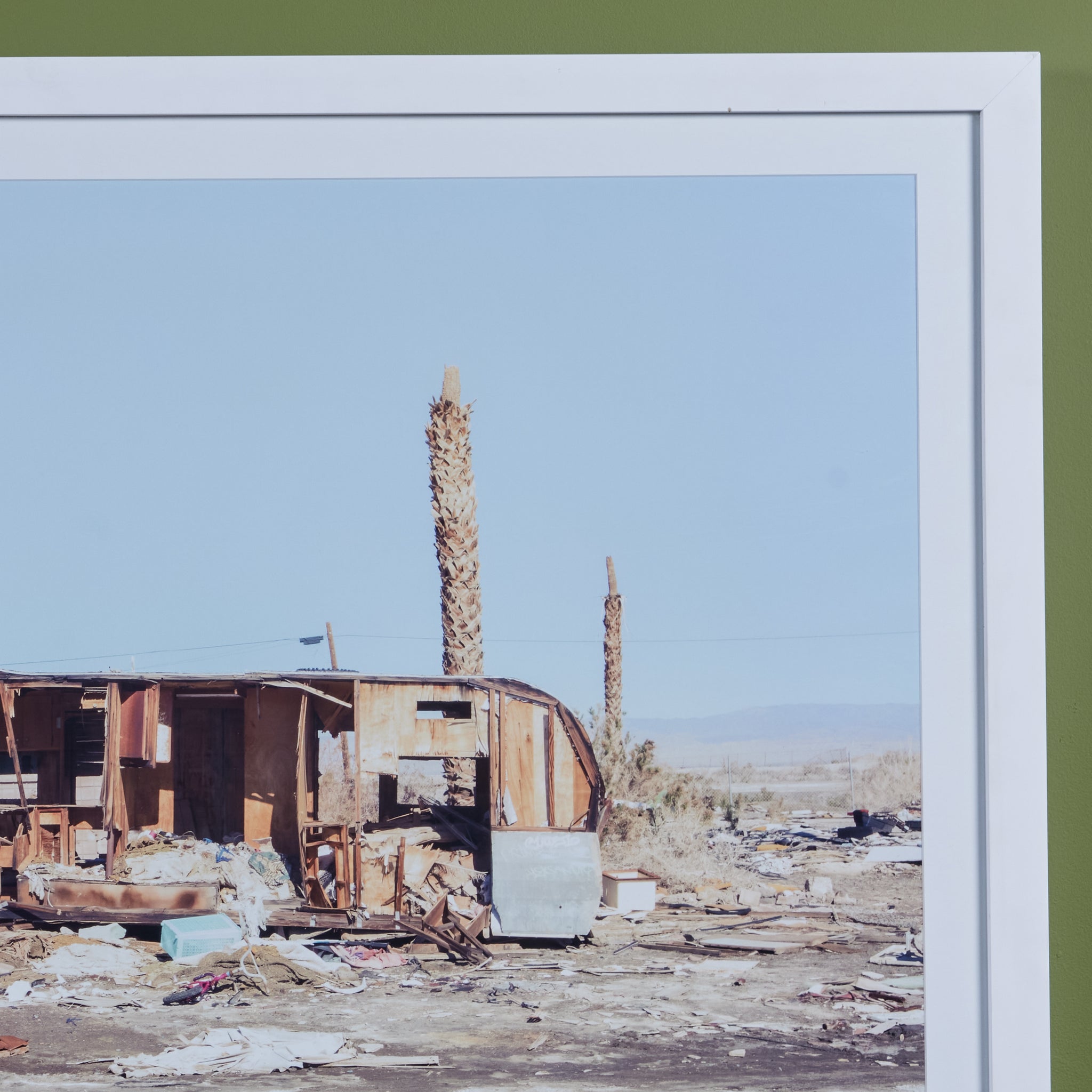 Salton Sea Framed Photograph by Steven Clouse