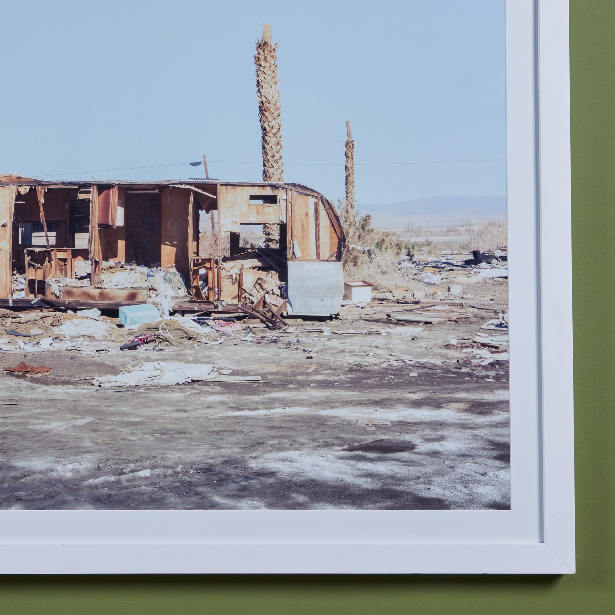 Salton Sea Framed Photograph by Steven Clouse