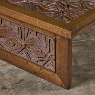 Sherrill Broudy Mahogany Coffee Table for Forms and Surfaces