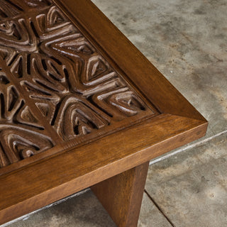 Sherrill Broudy Mahogany Coffee Table for Forms and Surfaces