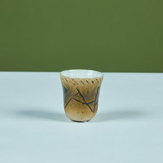 Petite Ceramic Glazed Cup