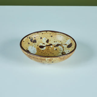 Hand Thrown Speckle Glazed Ceramic Bowl