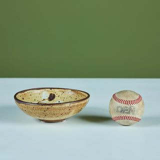 Hand Thrown Speckle Glazed Ceramic Bowl