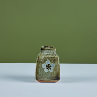 Japanese Vase with Floral Motif