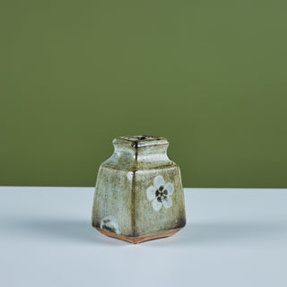 Japanese Vase with Floral Motif