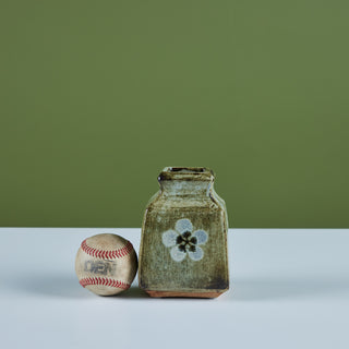 Japanese Vase with Floral Motif