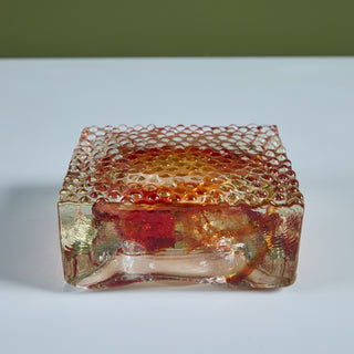 Murano Style Glass Ashtray