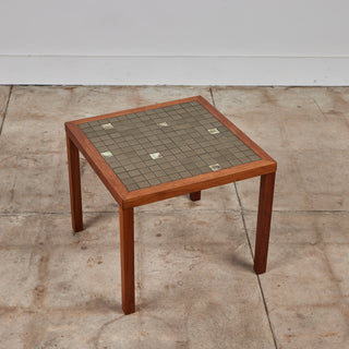 Gordon & Jane Martz Square Mosaic Tile Side Table