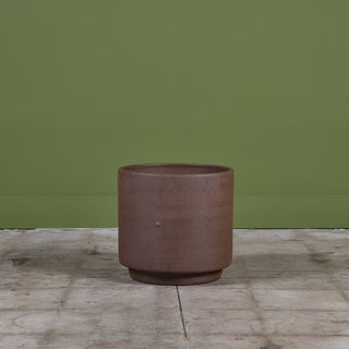 Architectural Pottery Stoneware Cylindrical Planter