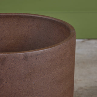 Architectural Pottery Stoneware Cylindrical Planter