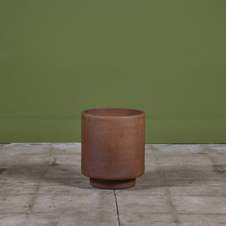 Architectural Pottery Stoneware Cylindrical Planter