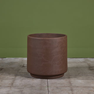 Architectural Pottery Stoneware Cylindrical Planter