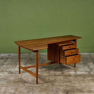 Studio Craft Teak Desk by Richard Artschwager