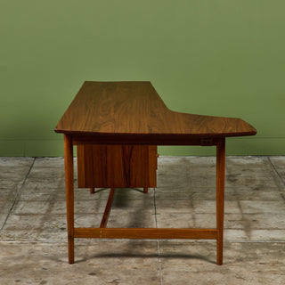 Studio Craft Teak Desk by Richard Artschwager