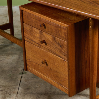 Studio Craft Teak Desk by Richard Artschwager