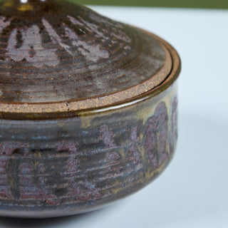 Studio Pottery Bowl with Lid