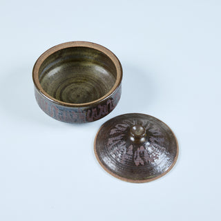 Studio Pottery Bowl with Lid