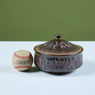 Studio Pottery Bowl with Lid