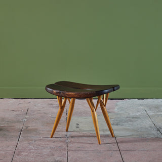 Pirkka Stool by Ilmari Tapiovaara for Laukaan Puu