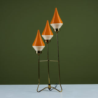 Three Globe Table Lamp by Yasha Heifetz for Heifetz Rotaflex