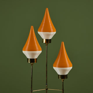 Three Globe Table Lamp by Yasha Heifetz for Heifetz Rotaflex