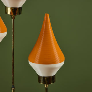 Three Globe Table Lamp by Yasha Heifetz for Heifetz Rotaflex