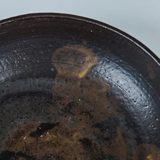 Large Ceramic Glazed Bowl by Toshiko Takaezu