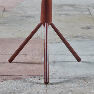 Petite Teak Tripod Side Table