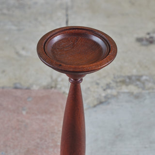 Petite Teak Tripod Side Table