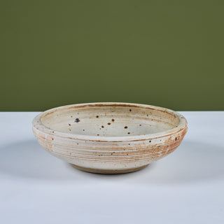 Otto and Vivika Heino Speckle Glazed Ceramic Bowl