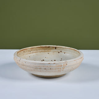 Otto and Vivika Heino Speckle Glazed Ceramic Bowl