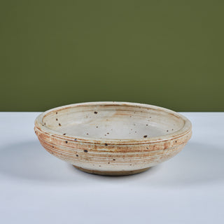 Otto and Vivika Heino Speckle Glazed Ceramic Bowl