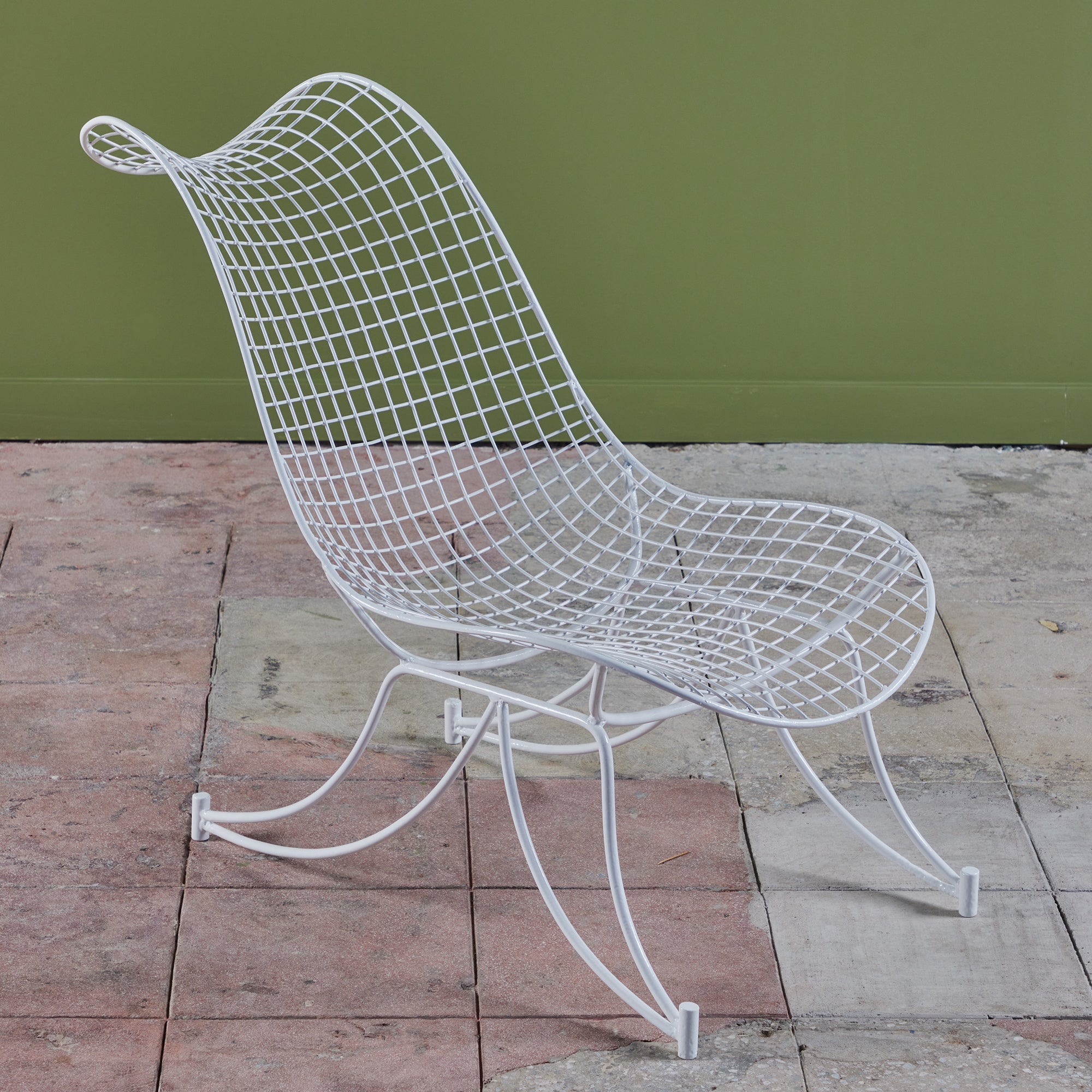 Wire best sale patio chair