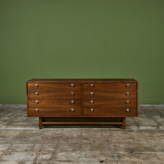 Walnut Eight Drawer Dresser