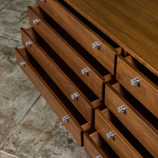 Walnut Eight Drawer Dresser