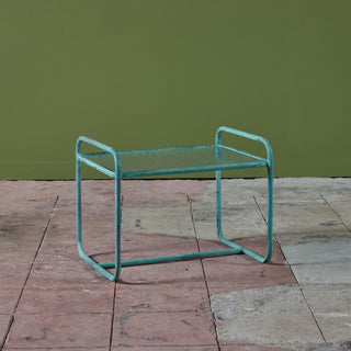 Walter Lamb for Brown Jordan Bronze Patio Side Table