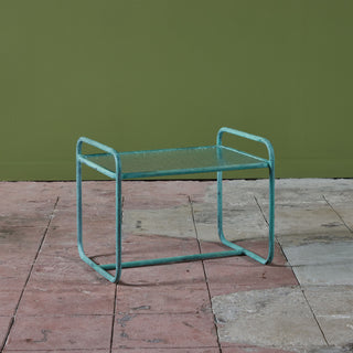 Walter Lamb for Brown Jordan Bronze Patio Side Table