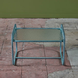 Walter Lamb for Brown Jordan Bronze Patio Side Table