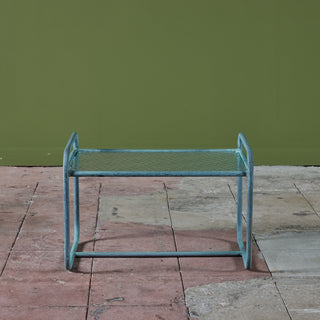 Walter Lamb for Brown Jordan Bronze Patio Side Table