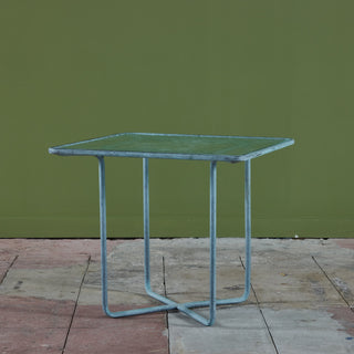 Walter Lamb for Brown Jordan Bronze Patio Square Side Table