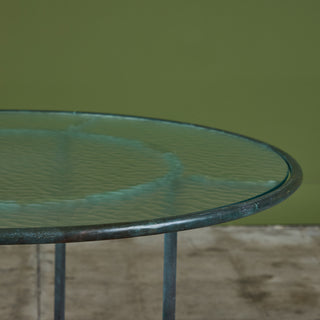 Walter Lamb for Brown Jordan Bronze Patio Occasional Table