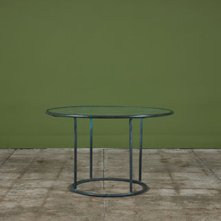 Walter Lamb for Brown Jordan Bronze Patio Occasional Table