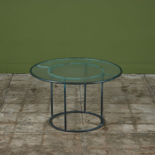 Walter Lamb for Brown Jordan Bronze Patio Occasional Table