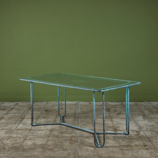 Walter Lamb for Brown Jordan Bronze Patio Dining Table