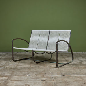 Walter Lamb for Brown Jordan Bronze Settee