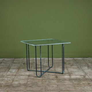 Bronze Patio Square Dining Table by Walter Lamb for Brown Jordan