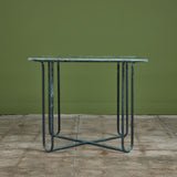 Bronze Patio Square Dining Table by Walter Lamb for Brown Jordan