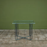 Bronze Patio Square Dining Table by Walter Lamb for Brown Jordan